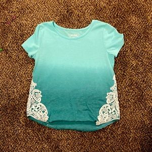 I am selling an ombre light to dark green,the brand is Mudd the size is a 10/12